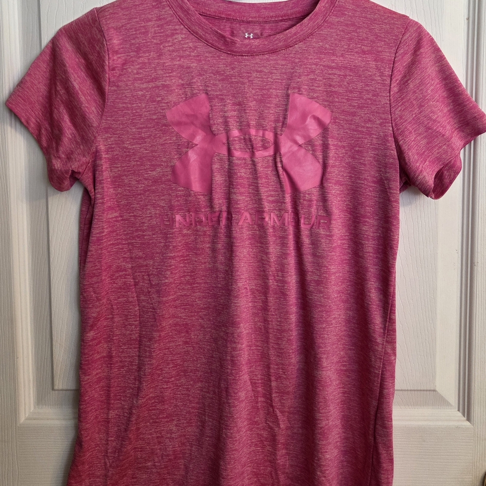 Under Armour Women's Pink T-Shirt